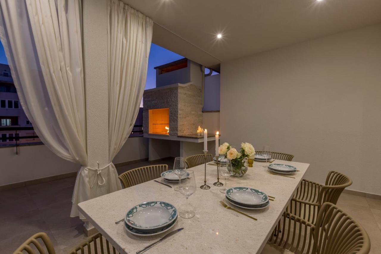 Luxury Rooftop Apartment Zalato Split Exteriör bild