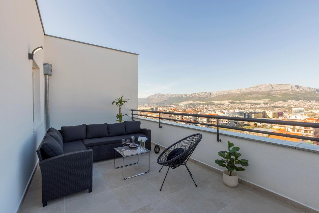 Luxury Rooftop Apartment Zalato Split Exteriör bild