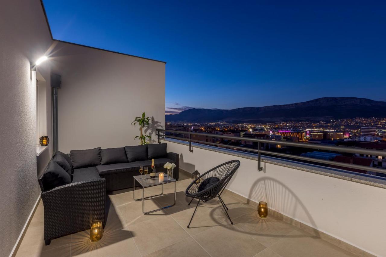 Luxury Rooftop Apartment Zalato Split Exteriör bild